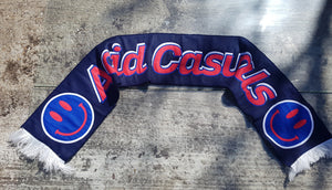 Acid Casuals jacquard knitted scarf