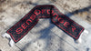 Sense of Danger jacquard knitted scarfs