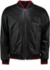 Boston Black Red Rib